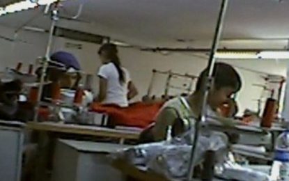 Child refugees in Turkey making UK clothes