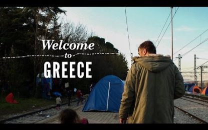 The Greek hairdresser who has helped more than 20,000 refugees after ‘catastophe’ arrived on his doorstep