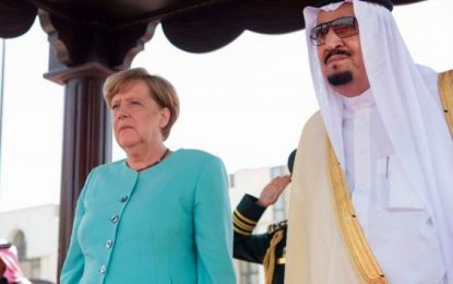 Germany’s Merkel to press Saudi Arabia on refugees’ rights