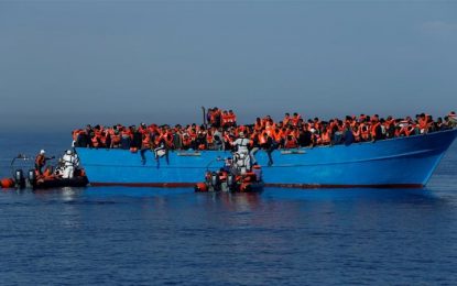Almost 50 refugees feared drowned in the Mediterranean