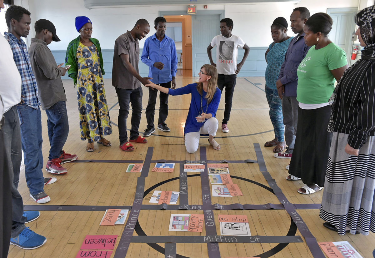 Far from home, refugees learn English as they start new lives in Lancaster