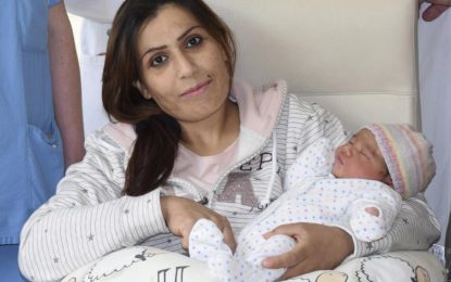 Syrian refugee family who found safety in Germany name their baby Angela Merkel