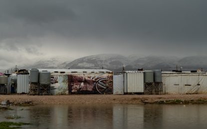 Lebanon’s Syrian refugee camps battered by winter storms