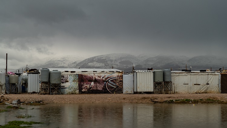 Lebanon’s Syrian refugee camps battered by winter storms