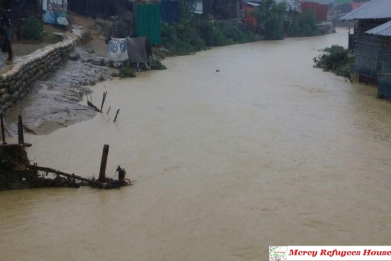 Climate Change and Open  Drainage System in the Rohingya Refugees Camps Made People Fall in Illness: Medical Agencies Report.