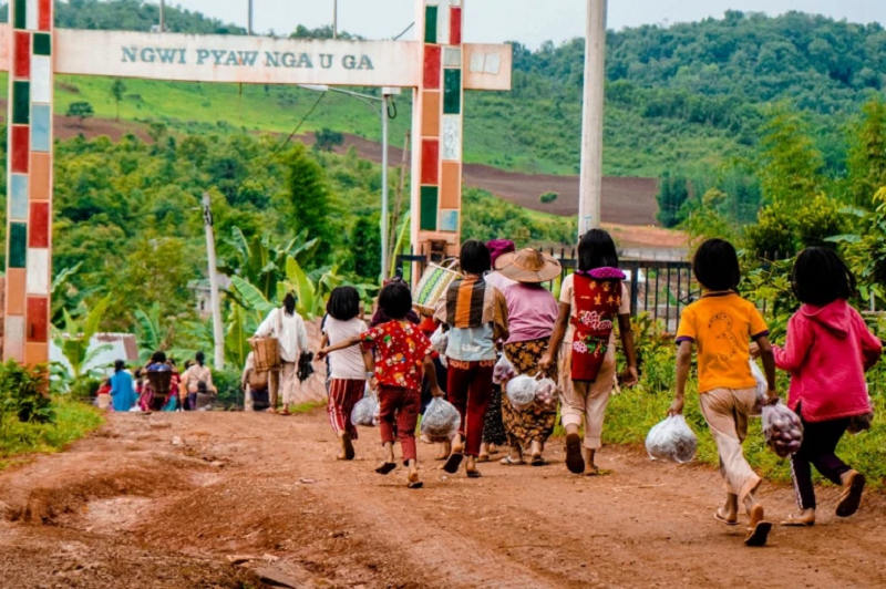 Myanmar coup displaces thousands as global refugee numbers rise