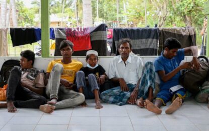 More Than 100 Rohingya Refugees Arrive in Indonesia after Month at Sea