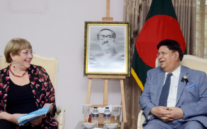 Bachelet assures UN’s efforts to ensure safe return of Rohingyas to Myanmar