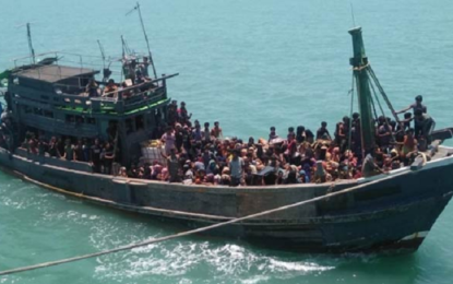 Over 100 Rohingya refugees rescued in Sri Lankan waters