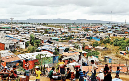 Tambru border: Relocation of Rohingyas begins